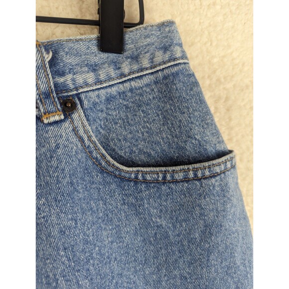 Gap Sz 14 Vintage Denim Blue Jean Skirt  100% Cotton Y2K 90s - Picture 2 of 9